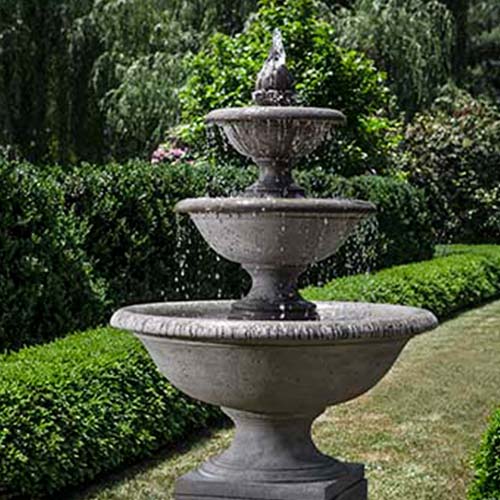CAD Drawings Campania International Signature Collection: Monteros Fountain